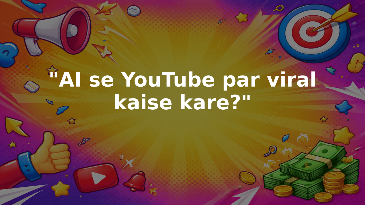 "AI se YouTube par viral kaise kare?"