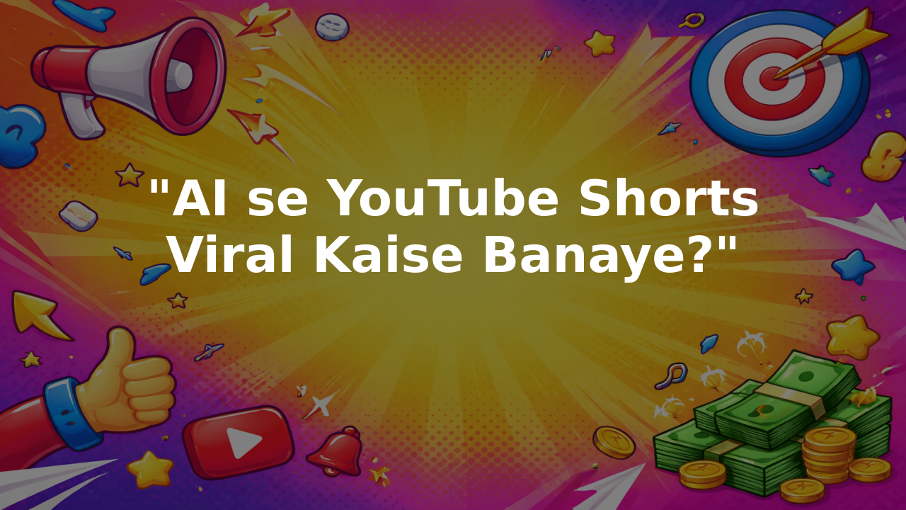 "AI se YouTube shorts viral kaise banaye?"
