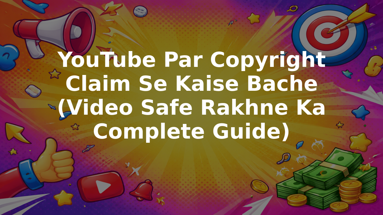 YouTube Par Copyright Claim Se Kaise Bache (Video Safe Rakhne Ka Complete Guide)