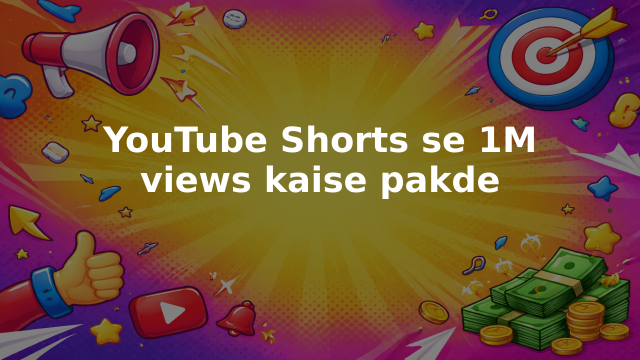 YouTube Shorts se 1M views kaise pakde