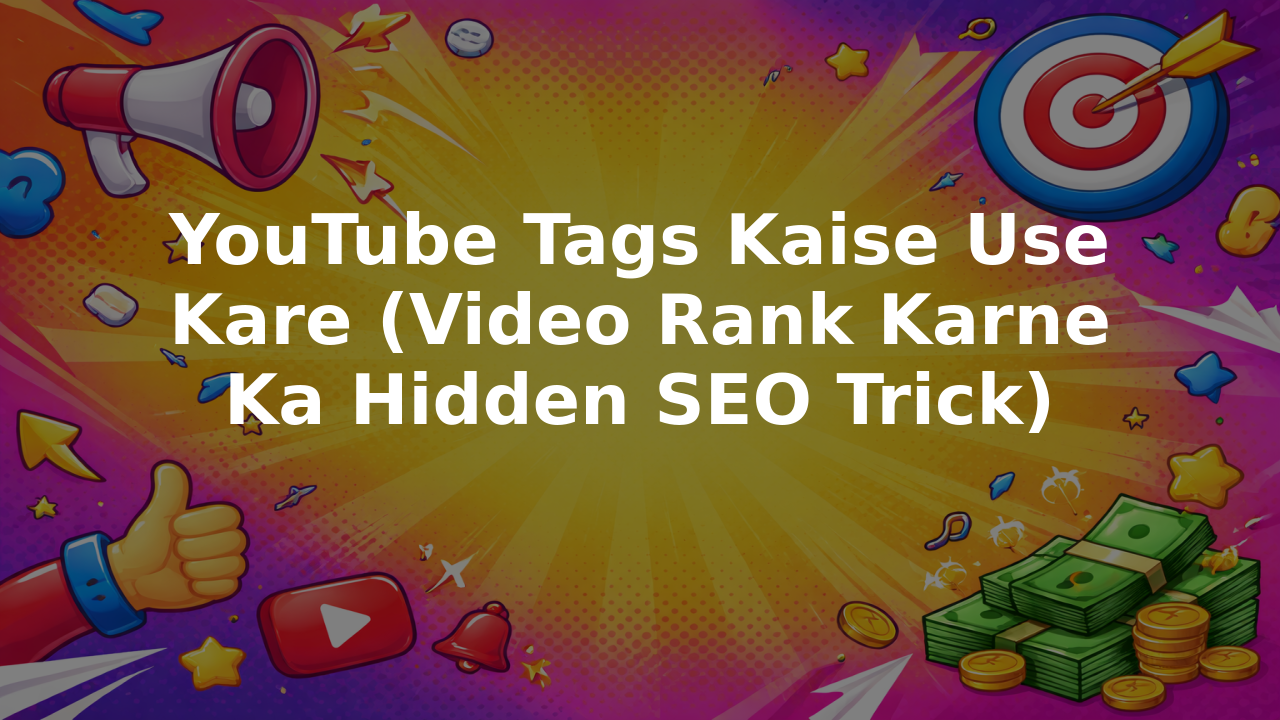 YouTube Tags Kaise Use Kare (Video Rank Karne Ka Hidden SEO Trick)