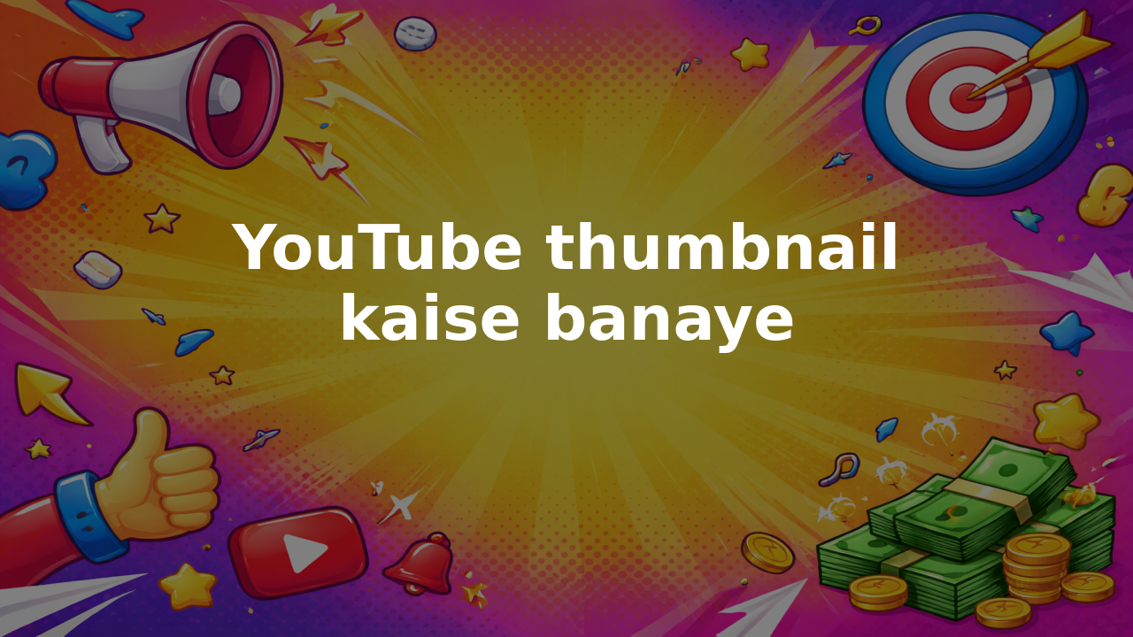 YouTube thumbnail kaise banaye