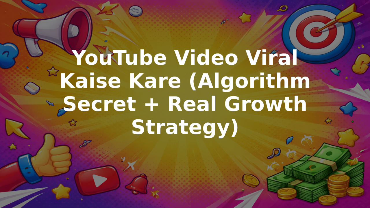YouTube Video Viral Kaise Kare (Algorithm Secret + Real Growth Strategy)